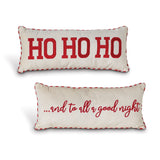 Christmas throw pillows. This picture shows both options available.