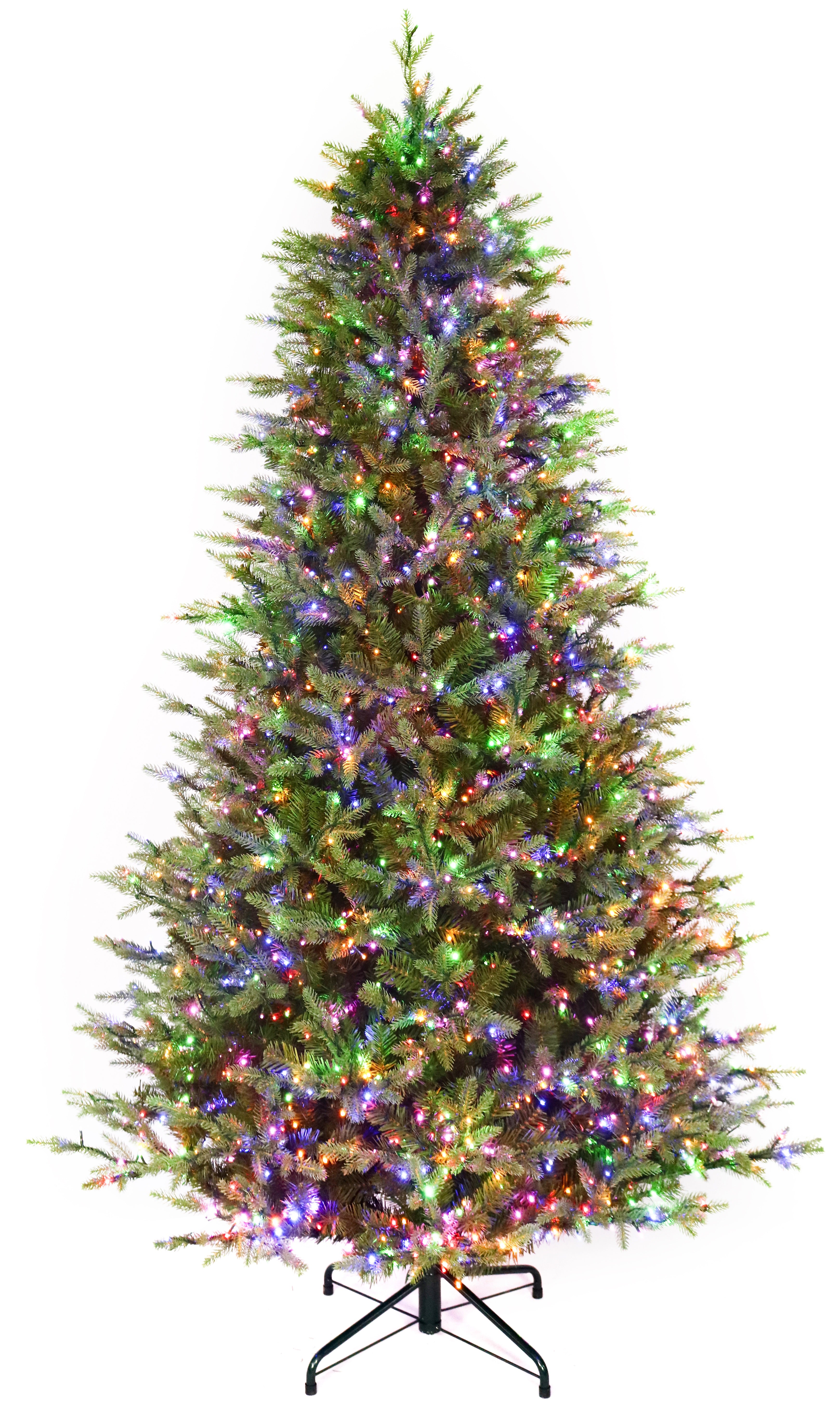 Rocky Mountain Fir Pre-Lit LED Artificial Christmas Tree