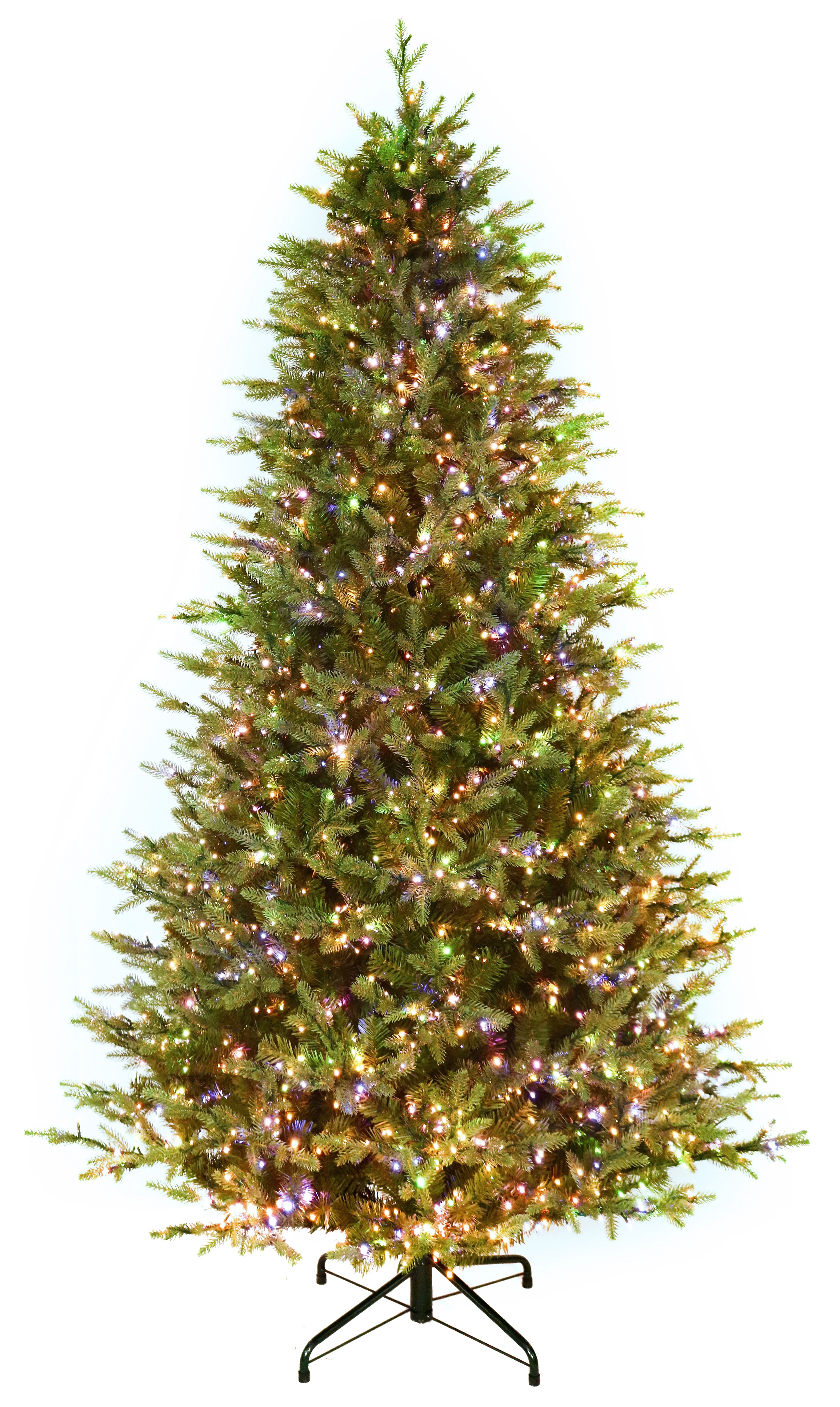 Rocky Mountain Fir Pre-Lit LED Artificial Christmas Tree