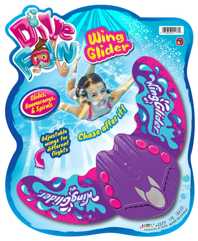 Purple boomerang for the pool.