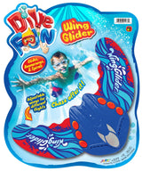 Blue boomerang for the pool.