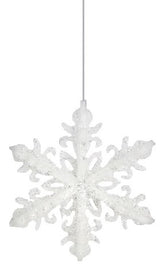 This image shows the third of the snowflake ornament options.
