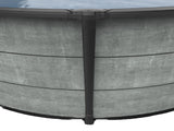 Carvin® Silver Series Newtown 54" Round Resin Above Ground Swimming Pool