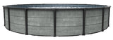 Carvin® Silver Series Newtown 54" Round Resin Above Ground Swimming Pool