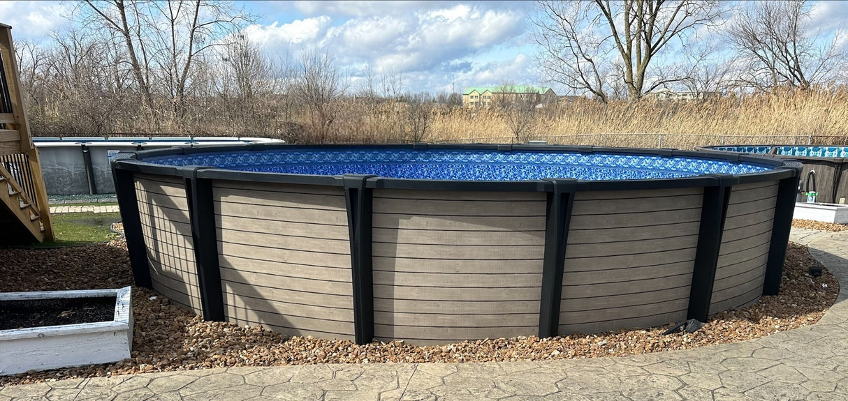 CARVIN® Diamond Series Country 54" Resin Above Ground Swimming Pool