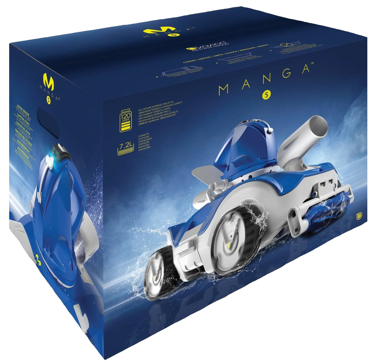 Super Manga Rechargeable Robotic Pool Cleaner