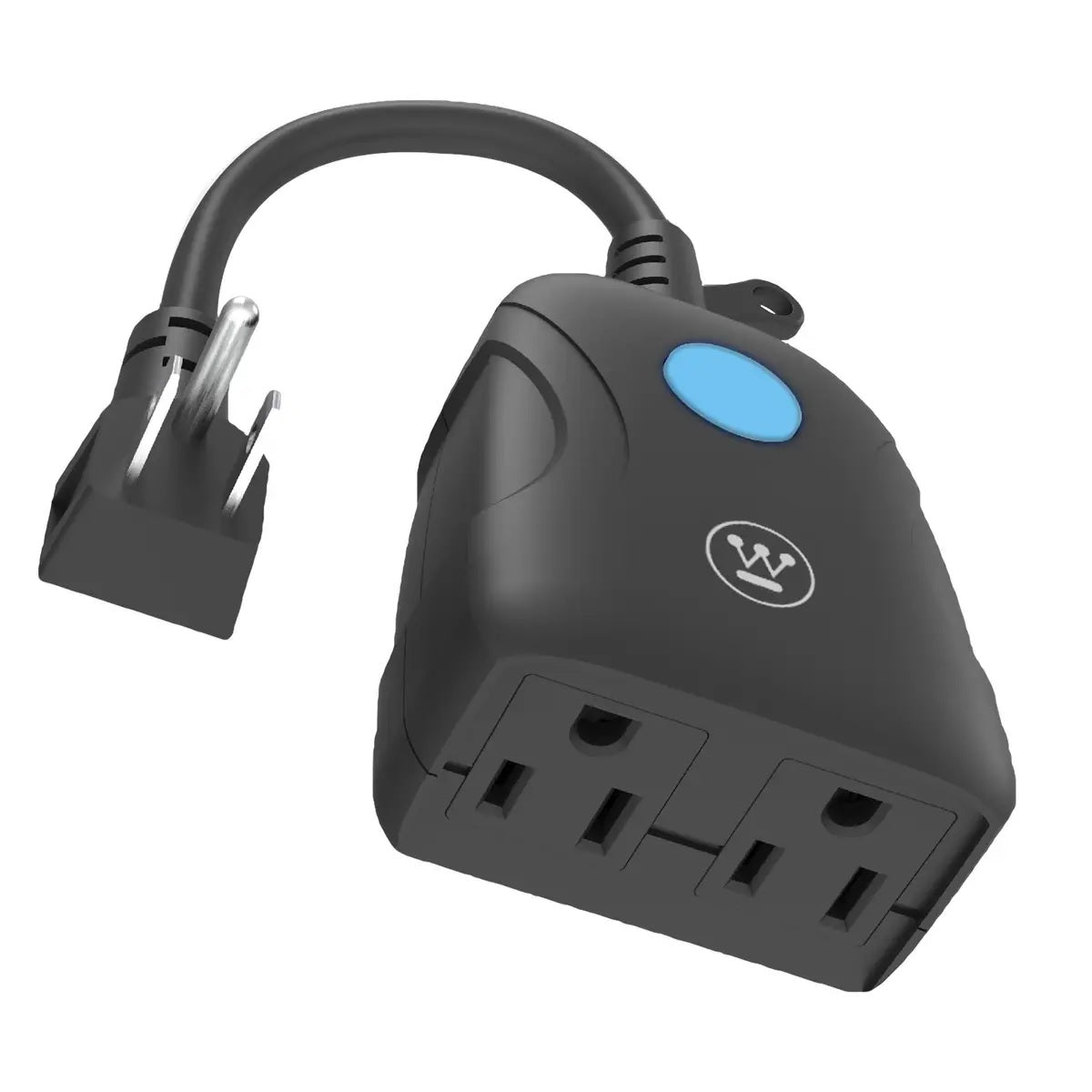 2-Outlet Outdoor WiFi Smart Plug Socket