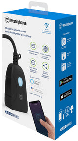 2-Outlet Outdoor WiFi Smart Plug Socket