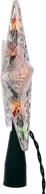 Multi-Colored Crystal Christmas Star Tree Topper