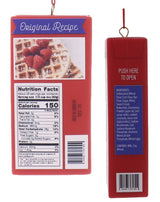 4" Food Box Ornament