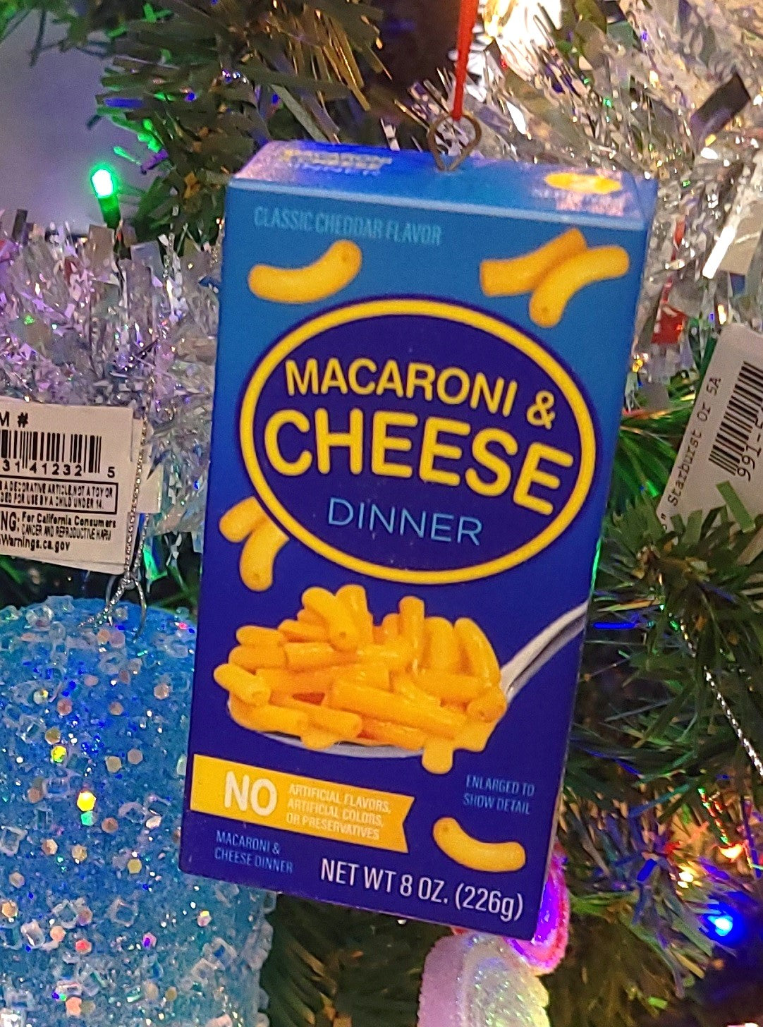 4" Food Box Ornament