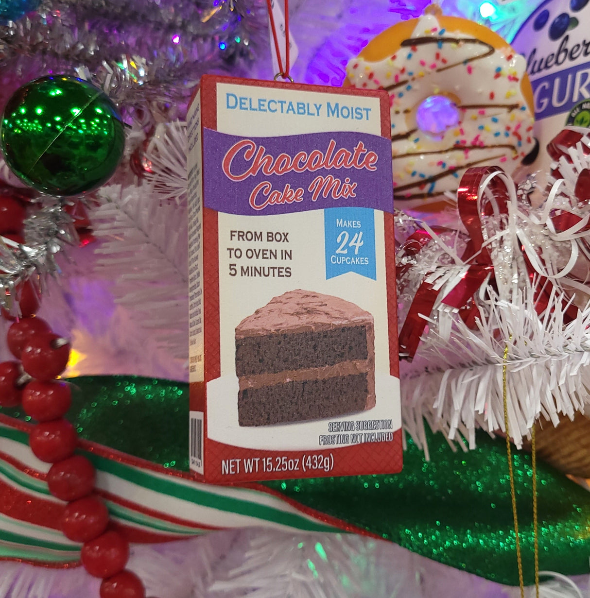 4" Food Box Ornament