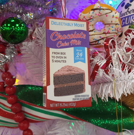 4" Food Box Ornament