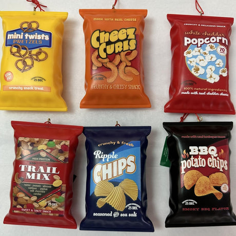 4.75" Snack Bag Ornament