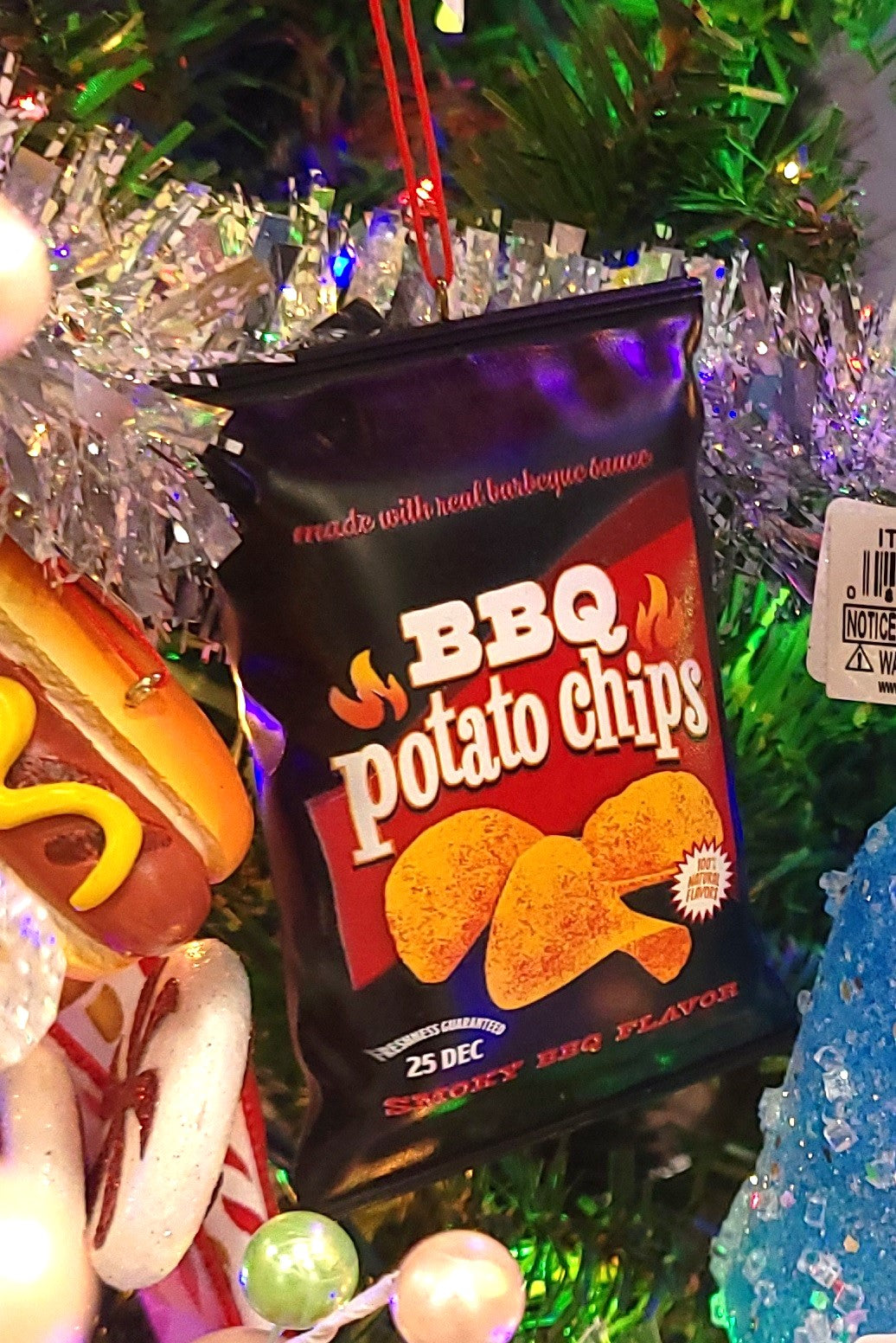 4.75" Snack Bag Ornament