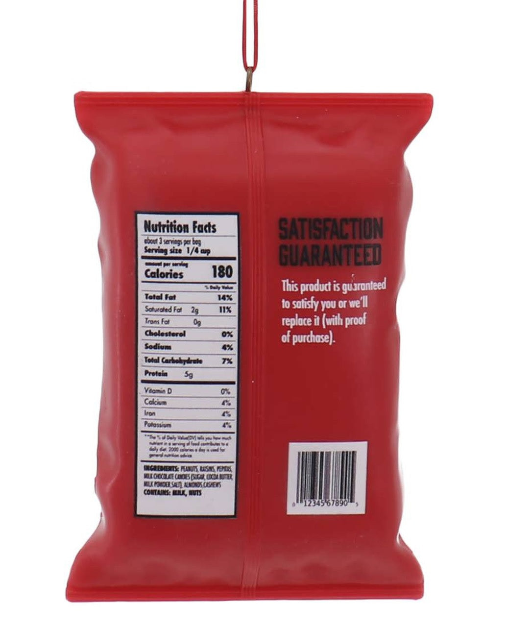 4.75" Snack Bag Ornament