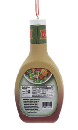 3.75" Salad Dressing Condiment Bottle Ornament