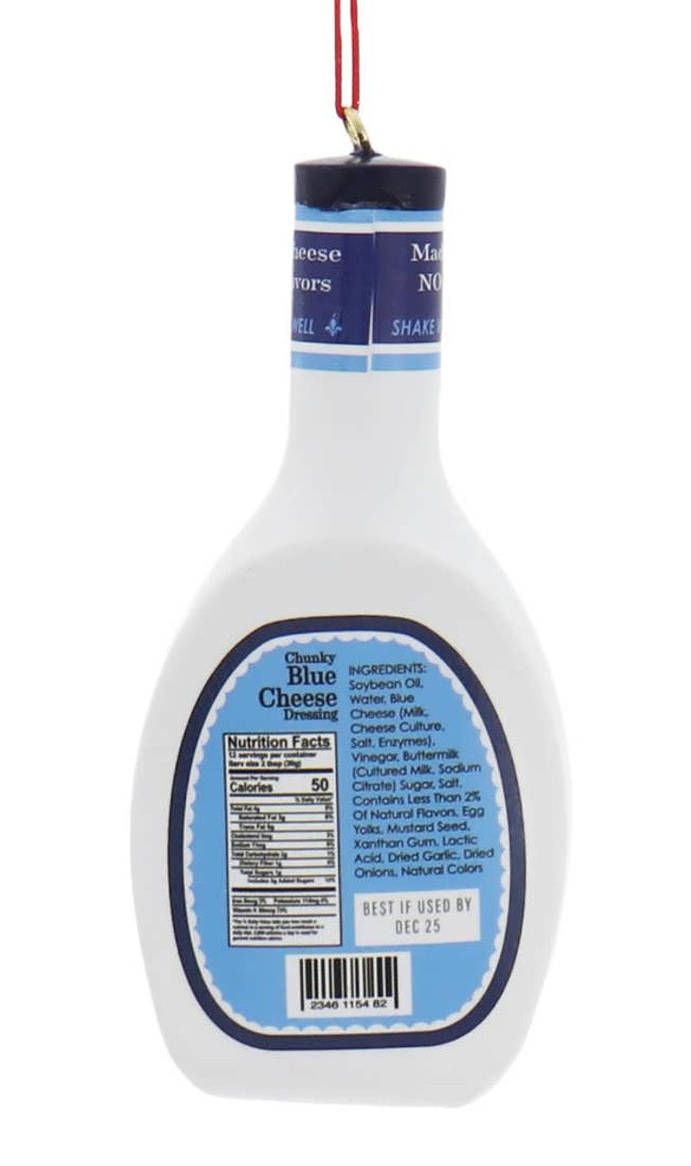 3.75" Salad Dressing Condiment Bottle Ornament