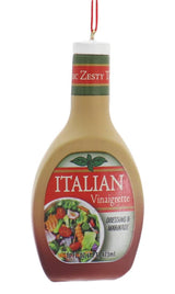 3.75" Salad Dressing Condiment Bottle Ornament