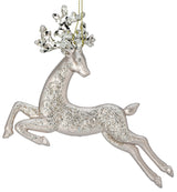5.5" Plastic Prancing Deer Ornament