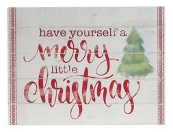 15.5" Christmas Wish Wall Art