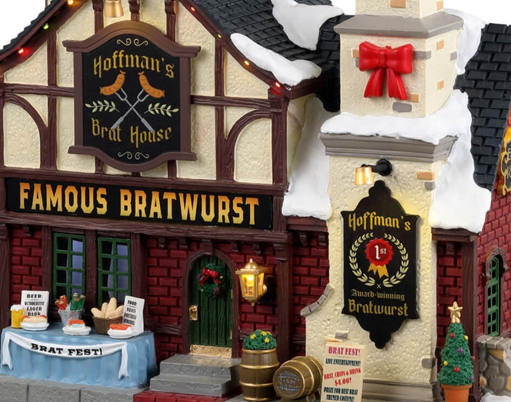 Lemax Vail Village Lighted Building: Hoffman's Brat House #35025