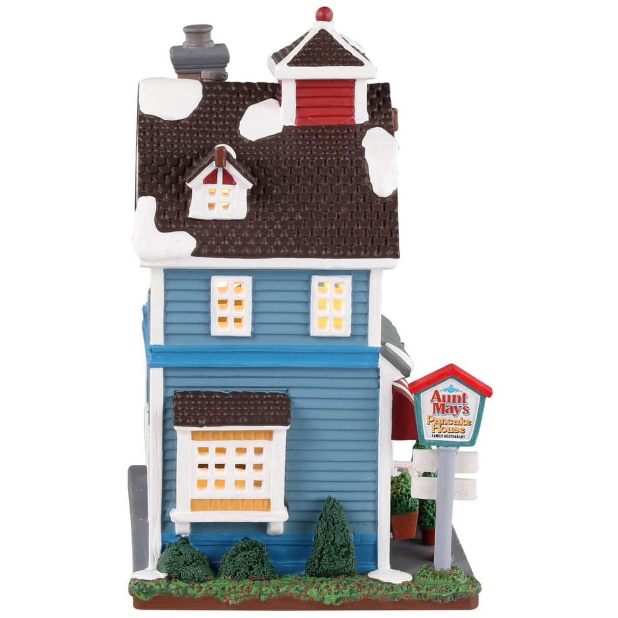 Lemax Harvest Crossing Lighted Building: Aunt May's Pancake House #35032