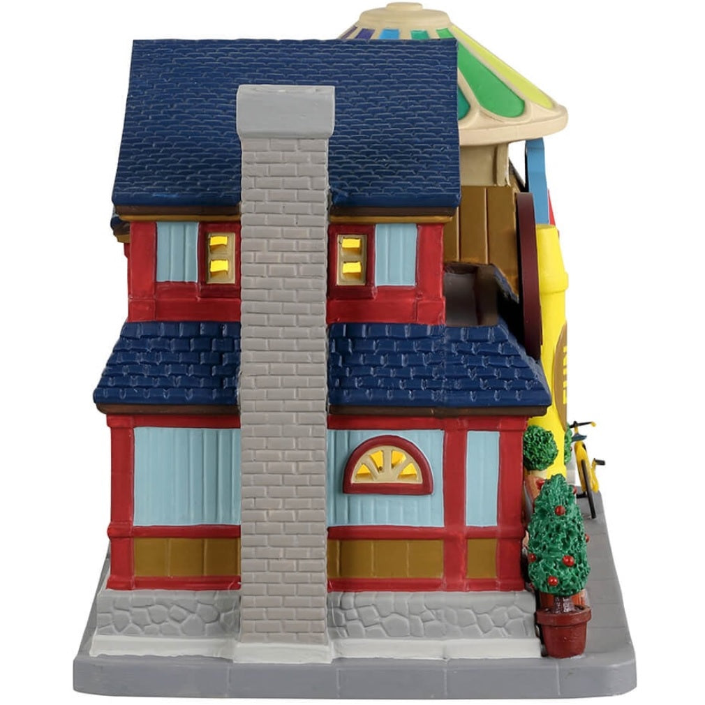 Lemax Caddington Village Lighted Building: Polka Dot's Clubhouse #35058