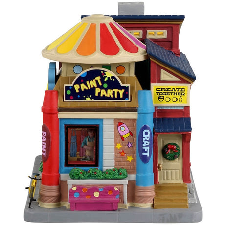 Lemax Caddington Village Lighted Building: Polka Dot's Clubhouse #35058