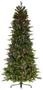 Artificial tree pre-lit with Starry lights.