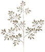 Champagne colored pick spray, designed to look like leaves on branches.