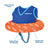Swim outfit for toddlers. It features an inflatable ring around the center to keep them afloat.