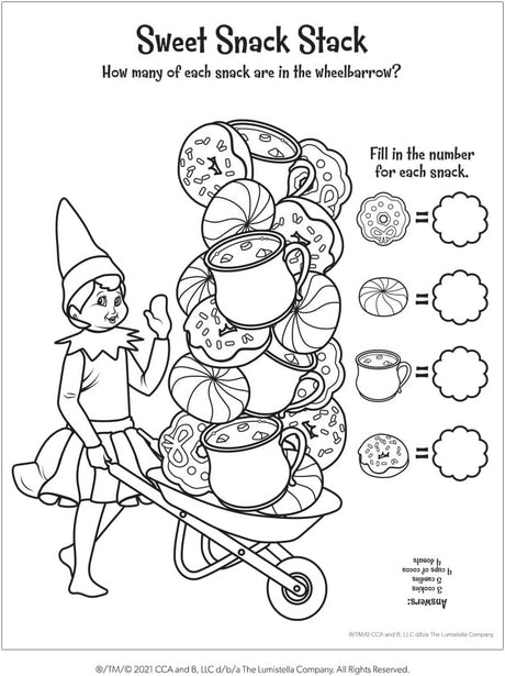 The Elf on the Shelf® Santa's North Pole Friends Activity Book