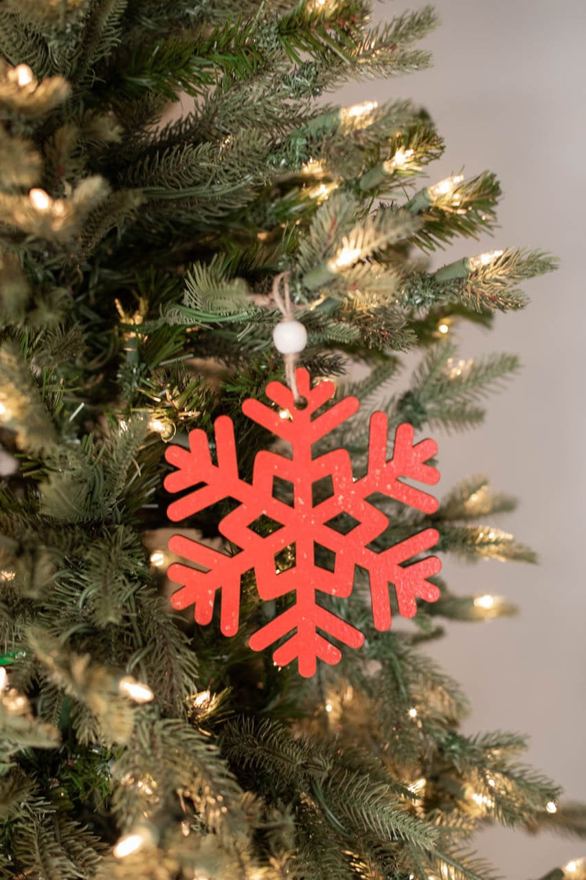 6” Antique Snowflake Ornament