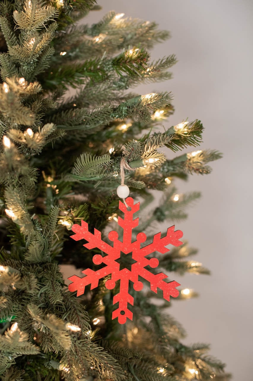 6” Antique Snowflake Ornament