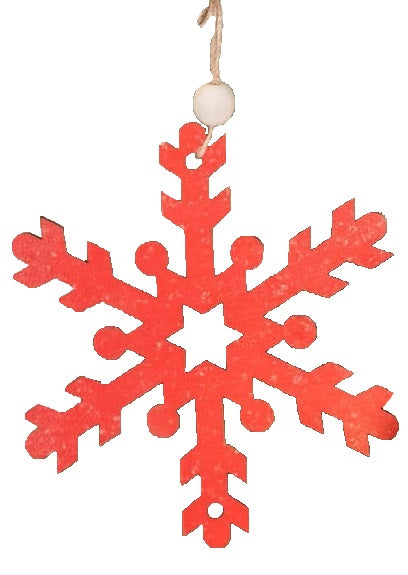 6” Antique Snowflake Ornament