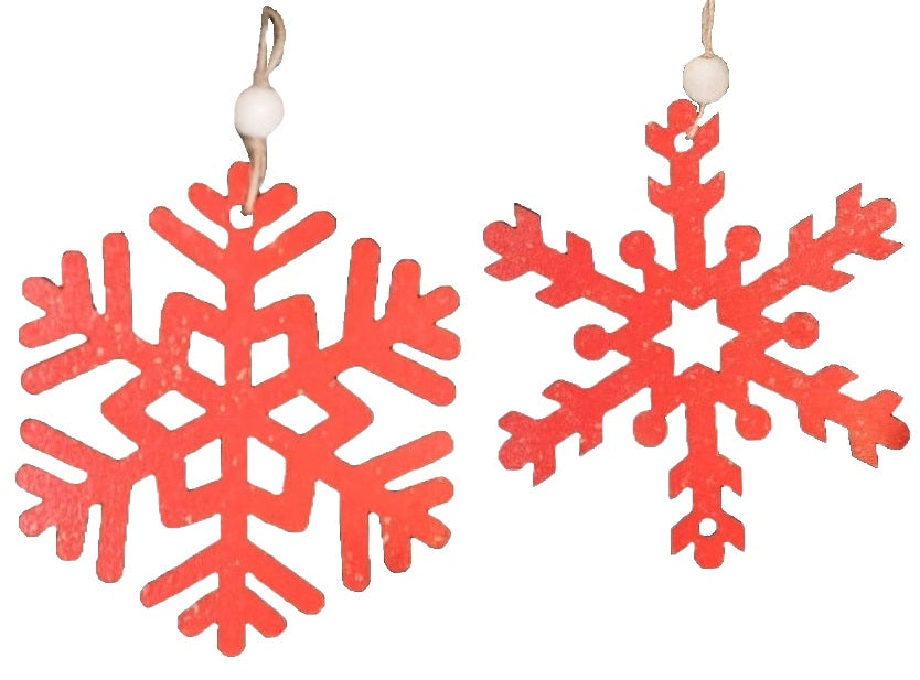 6” Antique Snowflake Ornament