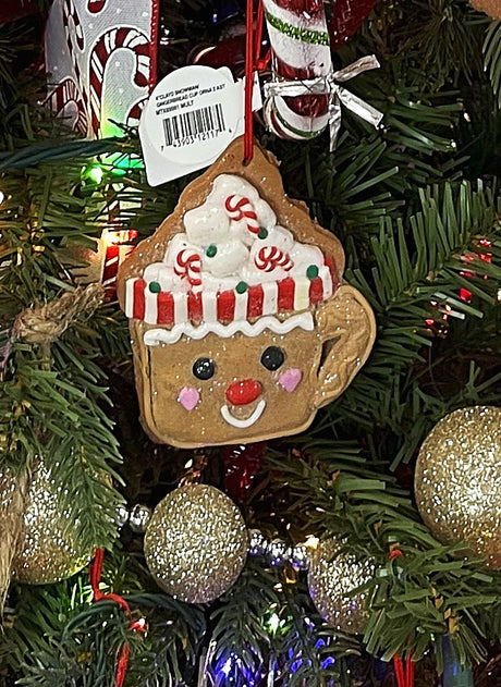 4" Cocoa Cup Cookie Ornament