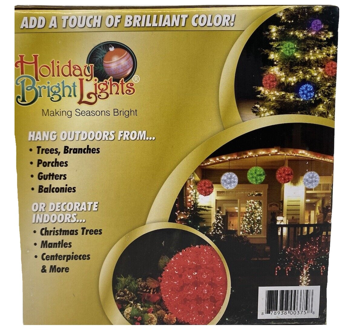 6" Bright Light Starlight Spheres