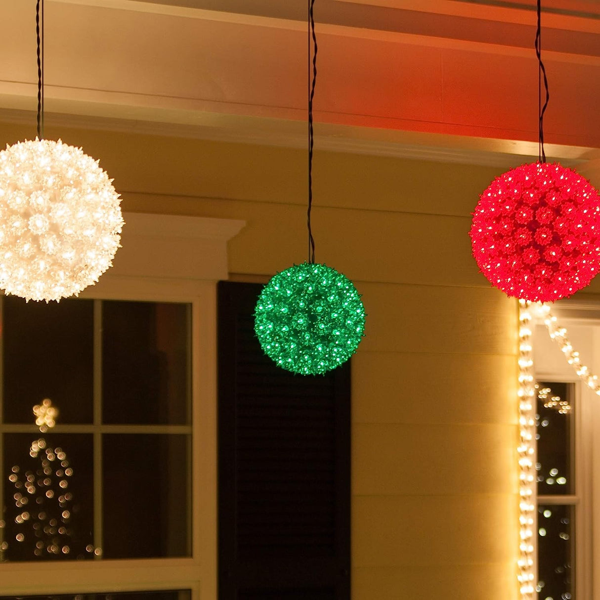 6" Bright Light Starlight Spheres