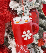3" Marshmallows in Mug Ornament