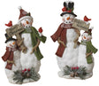 Decorative snowman figurines. This picture shows both options available.