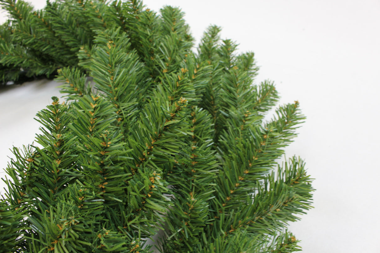 Canadian Pine Non-Lit Artificial Christmas Wreath
