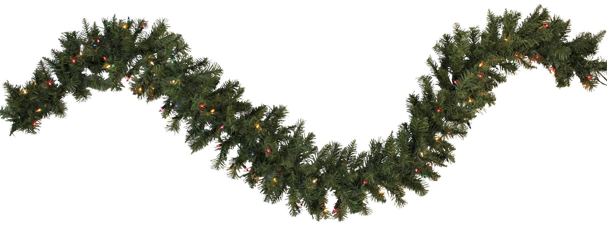 9' New Carrington Pre-Lit Artificial Garland