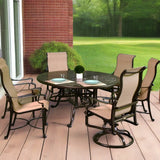 Bel Air Sling Cast Aluminum Patio Dining Sets