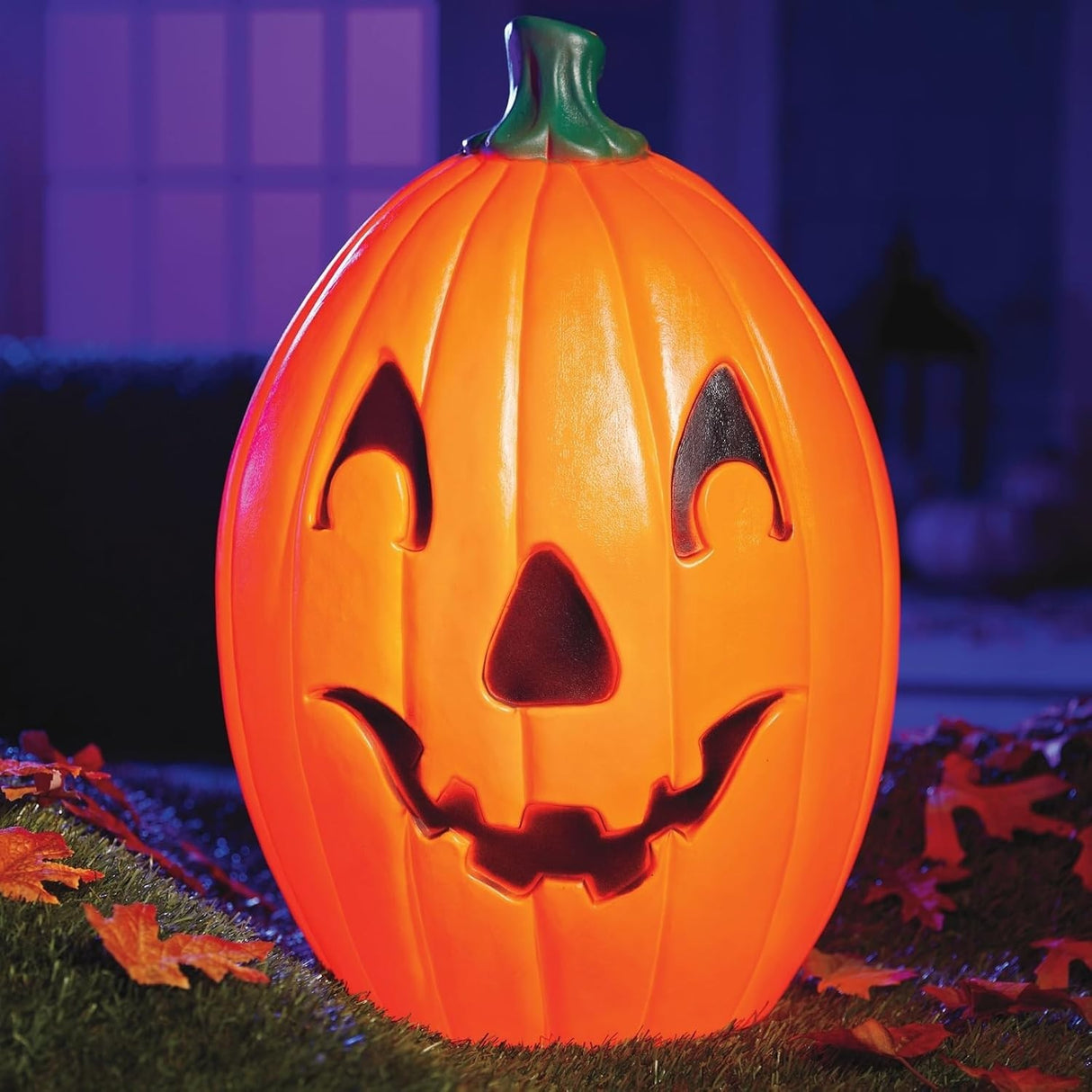 22" Light Up Pumpkin Blow Mold