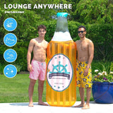Swimline's Inflatable Beer Bottle Mattress Float