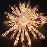 13.5" Warm White LED Starburst Christmas Tree Topper