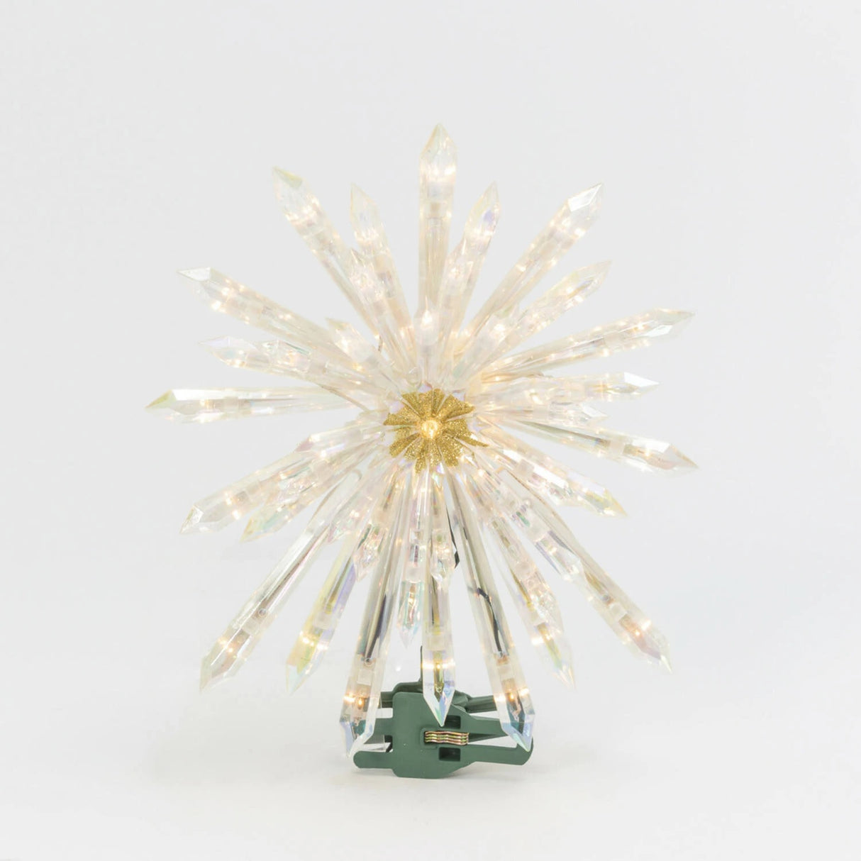 13.5" Warm White LED Starburst Christmas Tree Topper