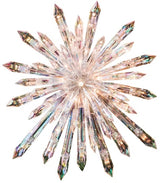 13.5" Warm White LED Starburst Christmas Tree Topper